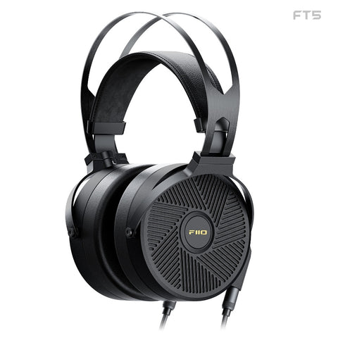 FiiO FT5 Open Back Planar Magnetic Headphones with 90mm Drivers comes with 4.4, 3.5 and XLR jack