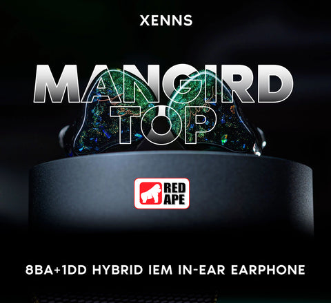 XENNS Mangird Top 8BA+1DD Hybrid IEM In-ear Earphones