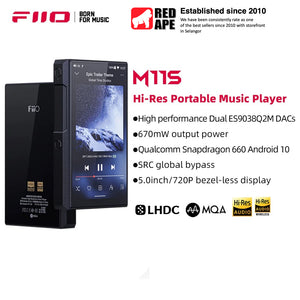 The Story of FiiO's 2022 production plan for M11S , FiiO M15S and M17
