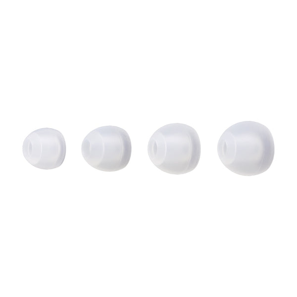 Audio Technica Finefit, Silicone Replacement Eartips (4 Pairs): with XS, Small, Medium and Large Eartip (Fine fit)