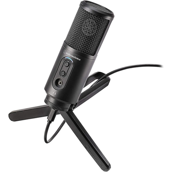 Audio Technica ATR2500X-USB, Cardioid Condenser Microphones: for Studio Recording Professional Mic (ATR2500X-USB)