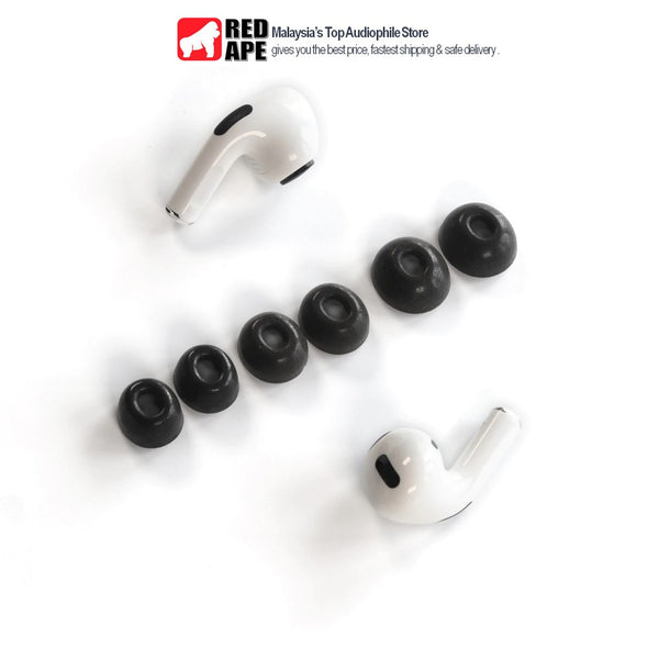 DDHifi MF01, Memory Foam Replacement Eartips: 3 Pairs for AirPods Pro Ear Tips (MF 01)