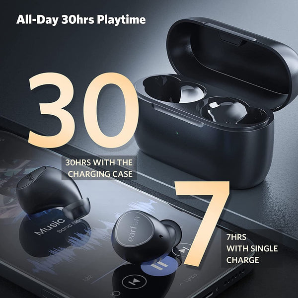 EarFun Free 2, True Wireless Earbuds: with Wireless Charging, BT 5.2, Quick Charge TWS (Free 2)