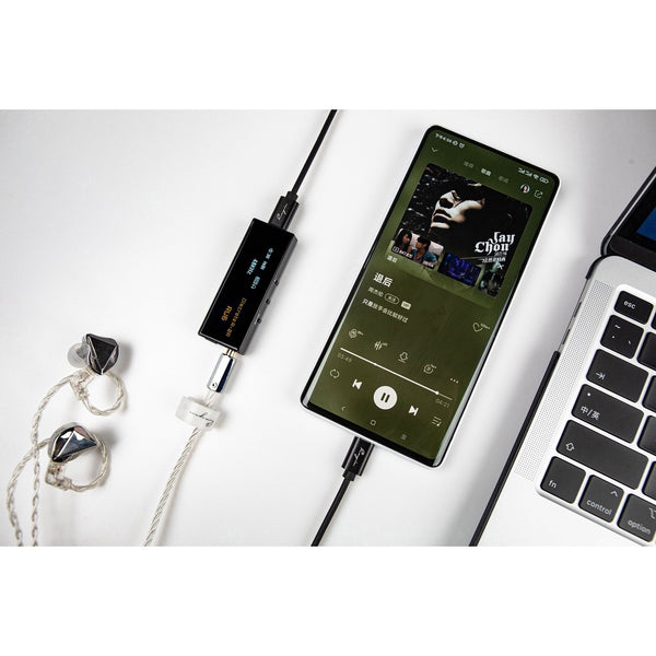 Cayin RU6, DAC and Amplifier: R-2R USB-C DAC/AMP for Earphones and Headphones DAC/AMP (RU6)