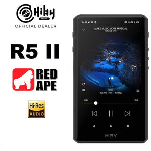 HiBy R5 II, Digital Audio Player: A Class Amplifier with Android Music Player DAP (R5 2)