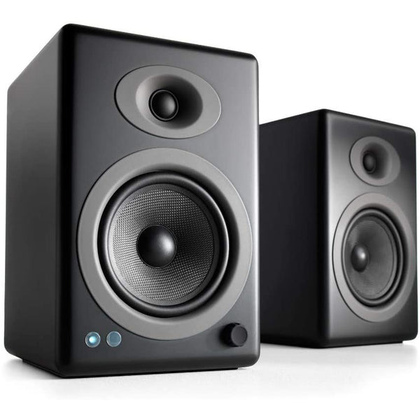 Audioengine A5+ Plus, Wireless Speaker: Desktop Monitor Speakers for Home Music System, aptX HD (A5+ Plus)