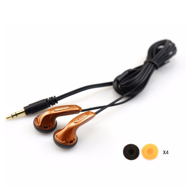 Venture Electronics Ve Monk Plus, Flathead Wired Earbuds: With Microphone, High-Quality Sound Earbuds (VE Monk Plus)