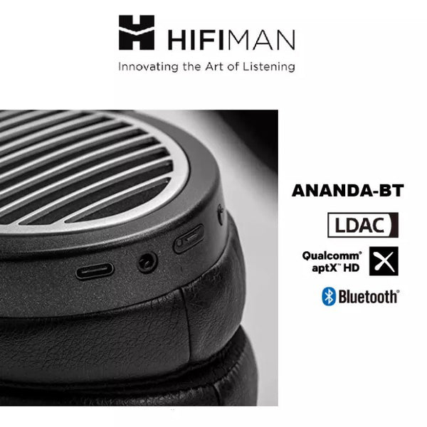 Hifiman Ananda-BT, Open-Back Bluetooth Wireless Headphone: Planar Magnetic Wireless Over-Ear Headphone