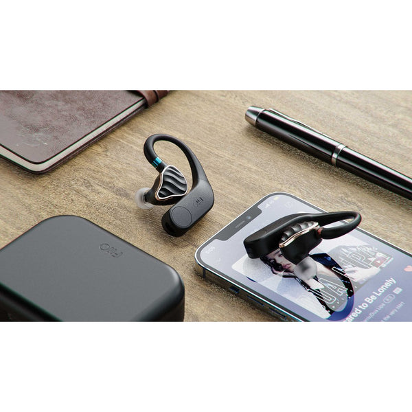 FiiO UTWS3, True Wireless Earbuds: aptX Bluetooth Earhooks with MMCX and 0.78mm Interchangeable Headset TWS (UTW S3)