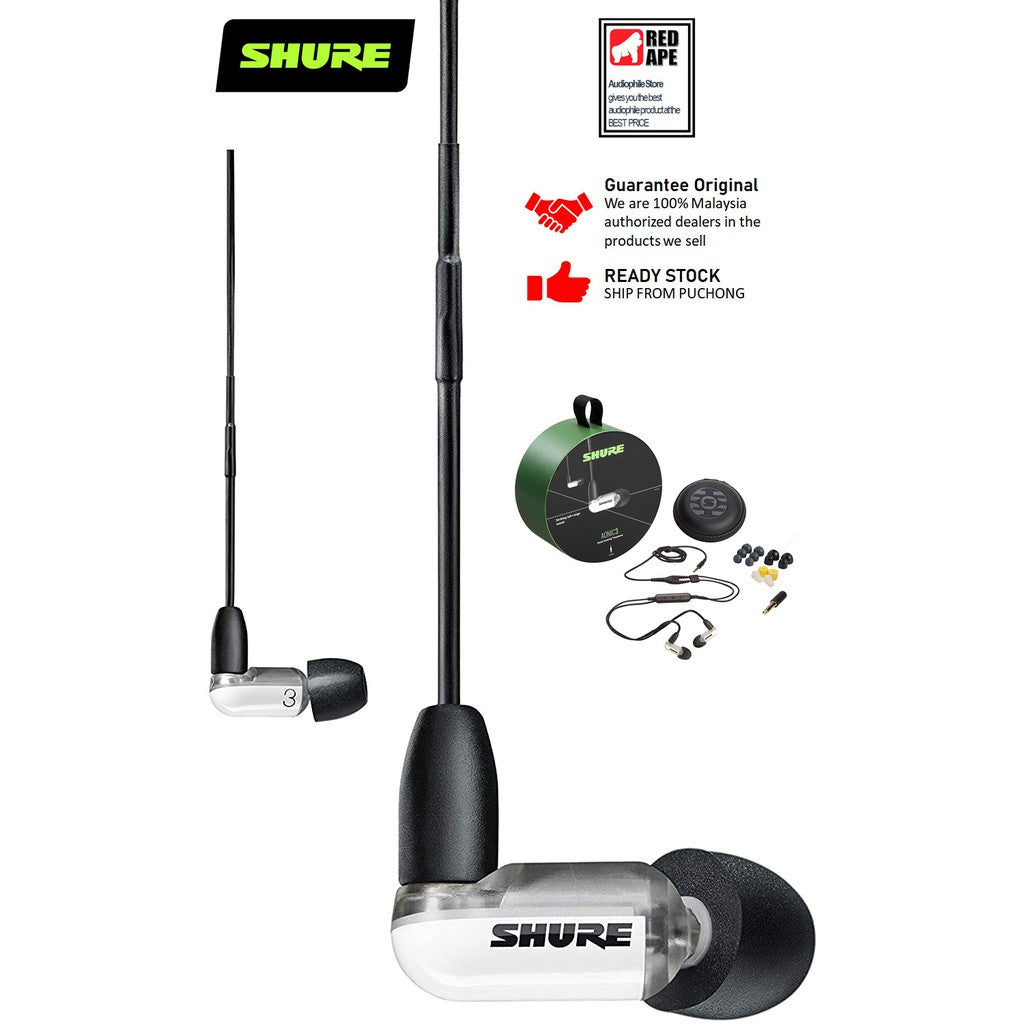 Shure Aonic 3, In-Ear Monitors: Sound Isolating Earbuds IEM