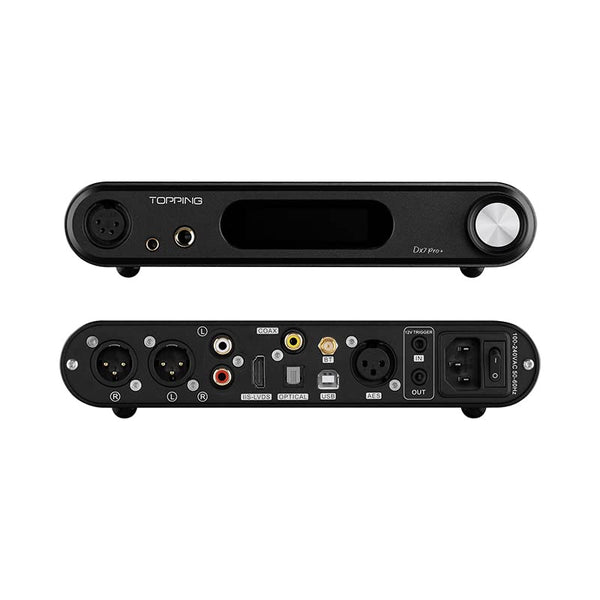 Topping DX7 PRO+, DAC & Headphone Amplifier: LDAC Hi-Res Audio Decoder DAC/AMP (DX7 PRO+)