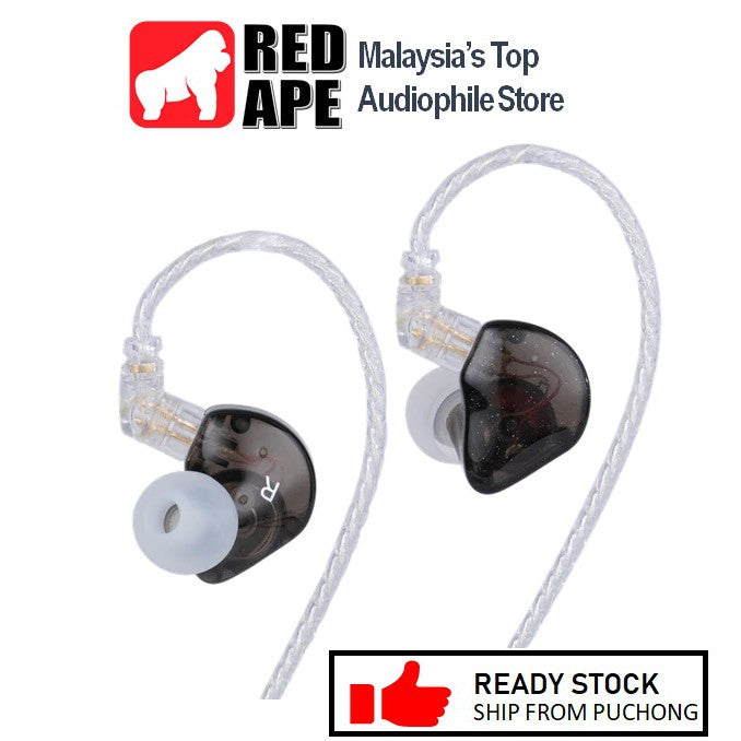 Tin Audio T1 Plus, In-Ear Monitors: Beryllium-Coated Driver HiFi Earphones IEM (T1 Plus)