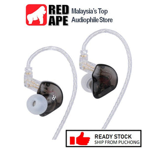 Tin Audio T1 Plus, In-Ear Monitors: Beryllium-Coated Driver HiFi Earphones IEM (T1 Plus)