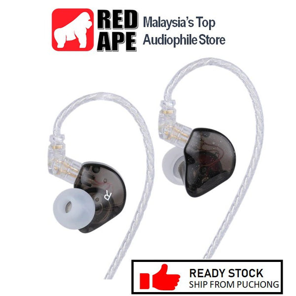 Tin Audio T1 Plus, In-Ear Monitors: Beryllium-Coated Driver HiFi Earphones IEM (T1 Plus)