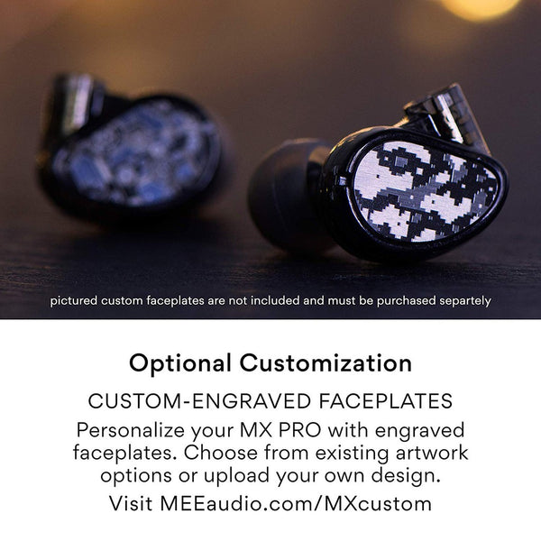 MEE Audio MX Pro, In-Ear Monitors: 4 Drivers for Precise Monitoring Earphones IEM