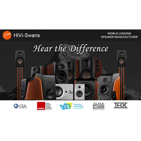 Hivi Swans ST 3.2, Speaker Stands: For Bookshelf Speakers like M500 and M300 MKII Stand (ST 3.2)