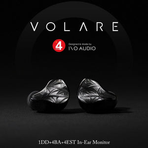 IOAUDIO VOLARE 1DD+4BA+4EST In-Ear Headphone