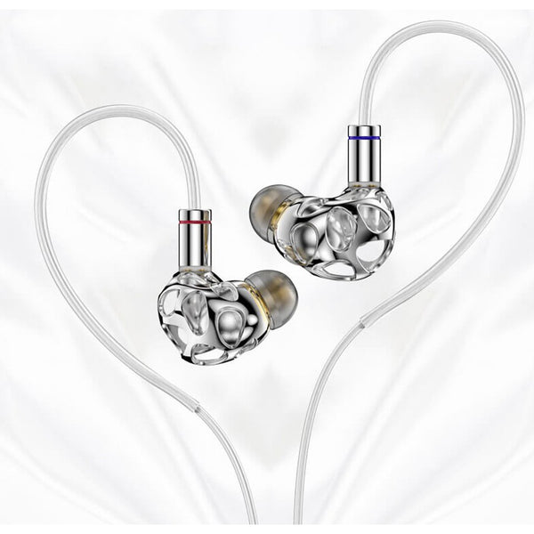 Blon BL-A8, In-Ear Monitors with Mic: Prometheus Flagship Dynamic Driver Earphones IEM ( BLA8, BLA08, BL A8, BL A08)