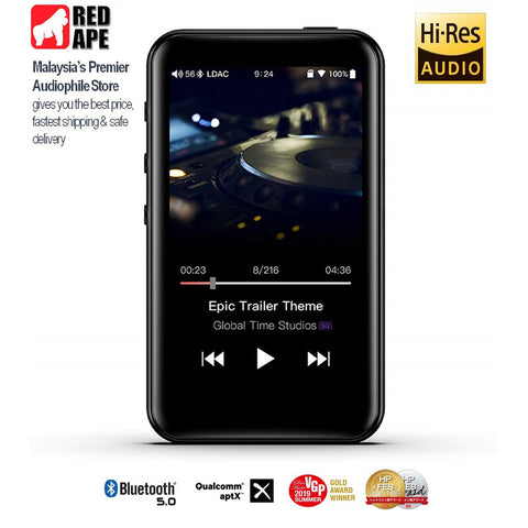 FiiO M6, Digital Audio Player: Portable Hi-Res Music Player DAP (Spotify & Tidal, M 6, M06)