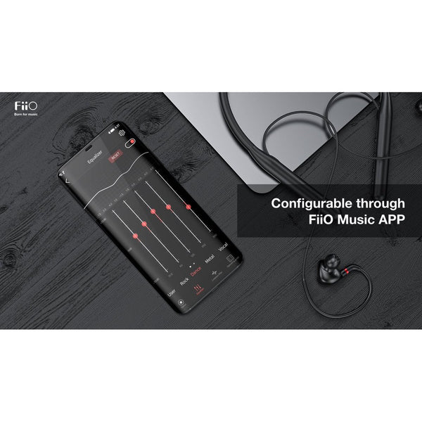 FiiO LC-BT2 Sports Bluetooth Cable: with MMCX Bluetooth 5.0, aptX LL/LDAC, Microphone and Remote (LCBT2, LC BT2)