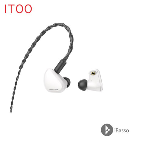 iBasso IT00, In-Ear Monitors: Graphene Dynamic Driver Audiophile Earphones IEM (IT00)