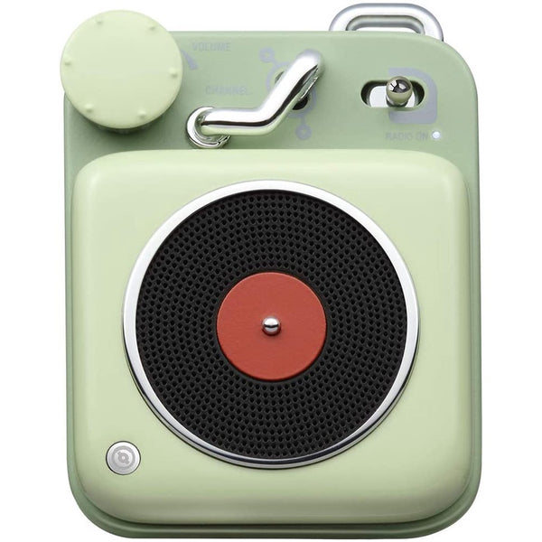 Button MW-P1I, Wireless Bluetooth Speaker: Cute Creative Retro Wireless Audio Mini Bluetooth Speaker (MW-P1I)