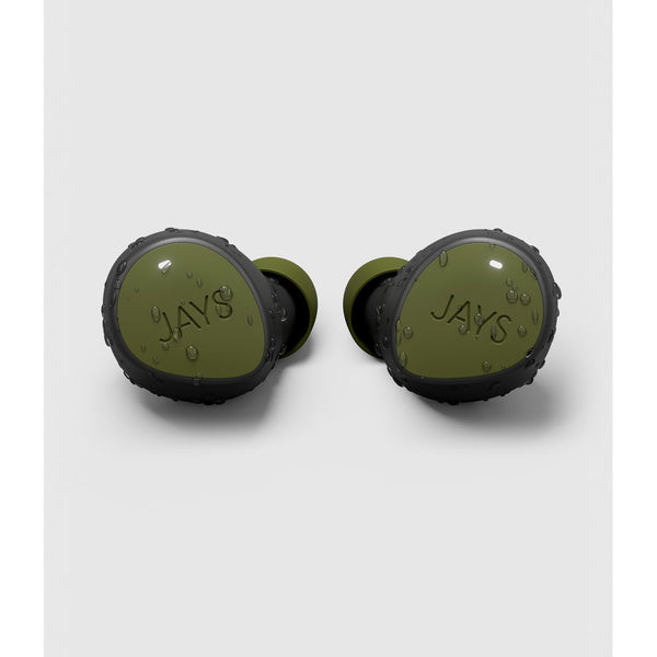 Jays m-Seven, True Wireless Earbuds: IPX5 Waterproof 39 Hours Battery Touch Control Bluetooth Earphones TWS (mSeven)