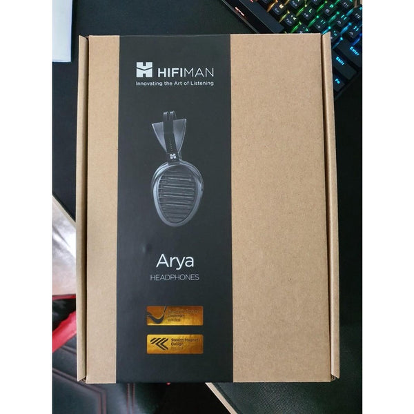 Hifiman Arya V3, Open Back Headphones (Stealth Magnet): Planar Magnetic Over-Ear Headphone