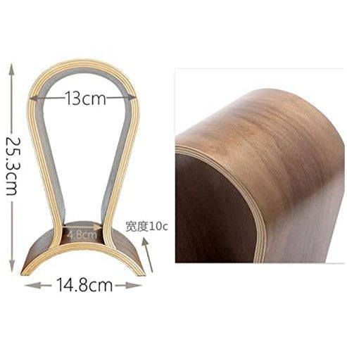 Premium Wooden Headphones Stand: Suitable for all headphones (Headphones Stand)