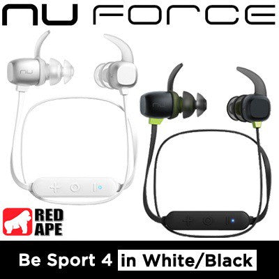 Optoma NuForce Be Sport 4, Wireless Bluetooth Sport Earphones: Premium Sound for Active Use Sport Earphone