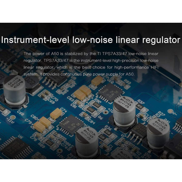 Topping A50, Desktop Power Amplifier: HiFi Headphone Amplifier, Full Balanced with 6.35mm, 3.5mm Inputs (A 50)