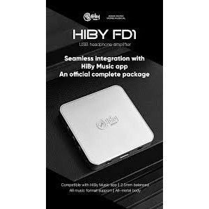 Hiby FD1, Portable Amplifier: With USB External Sound Card AMP (FD1)