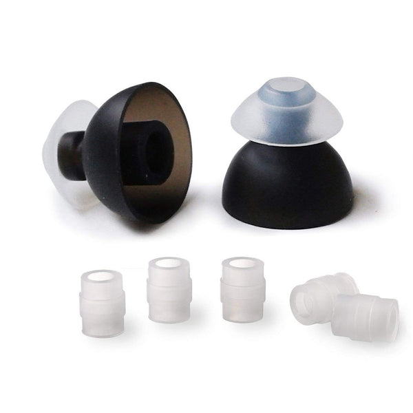 SpinFit CP-240, Silicone Replacement Eartips: Patented Double Flange Replacement Ear Tips (CP 240)