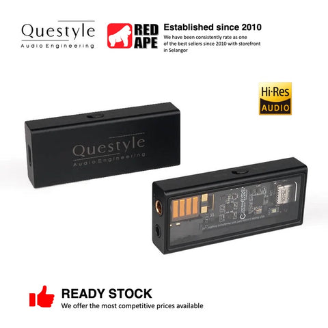 Questyle M15, Dongle DAC and Amplifier: Type C with High-Performance Portable DAC/AMP (M 15)