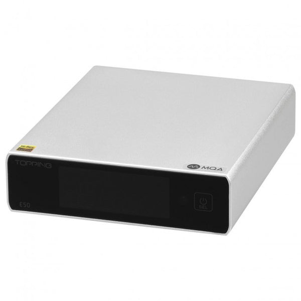 Topping E50, Desktop Digital-to-Analog Converter: DSD512 & PCM768kHz USB DAC with ES9068AS MQA Decoder (E50)