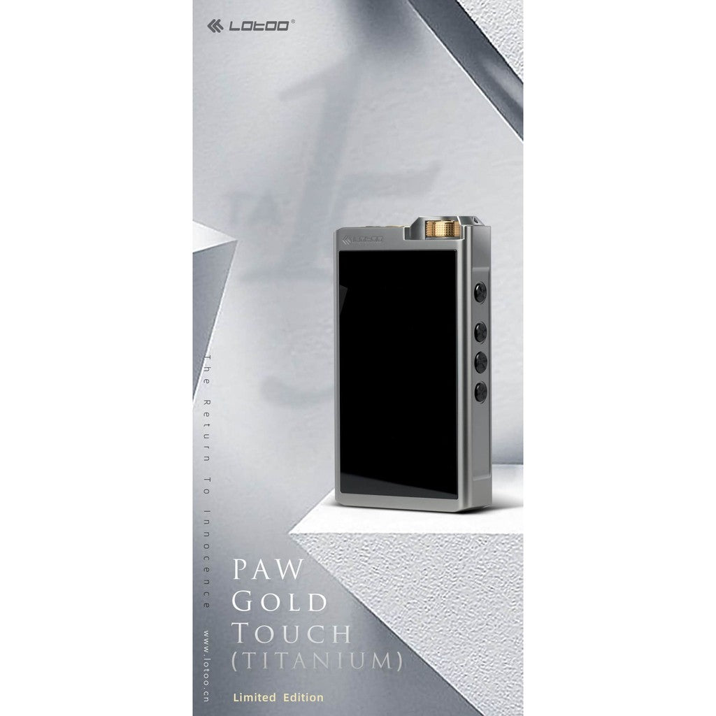 Lotoo PAW Gold Touch, Digital Audio Player: Ultimate High-Resolution Premium Player DAP (Paw Gold Touch)