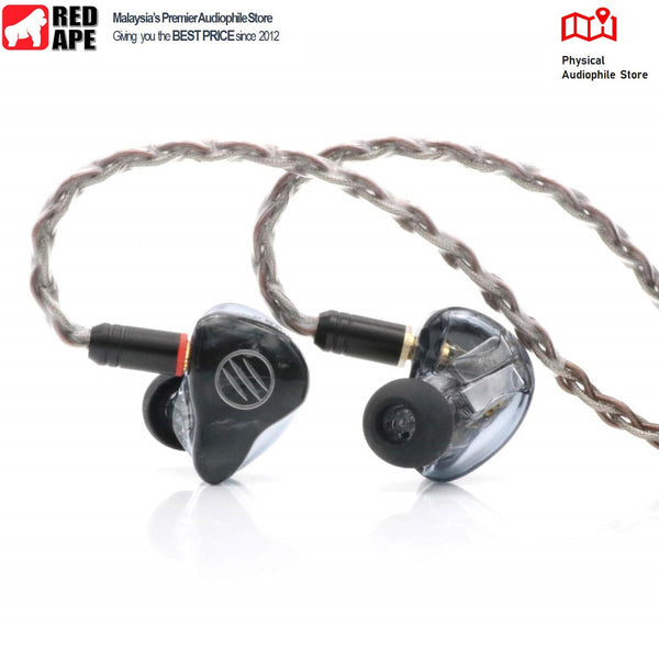 BGVP DM7, In-Ear Monitors: 6 Balanced Armature Drivers, 3D Printed Resin Cavity, 8-Core Cable IEM (DM 7)