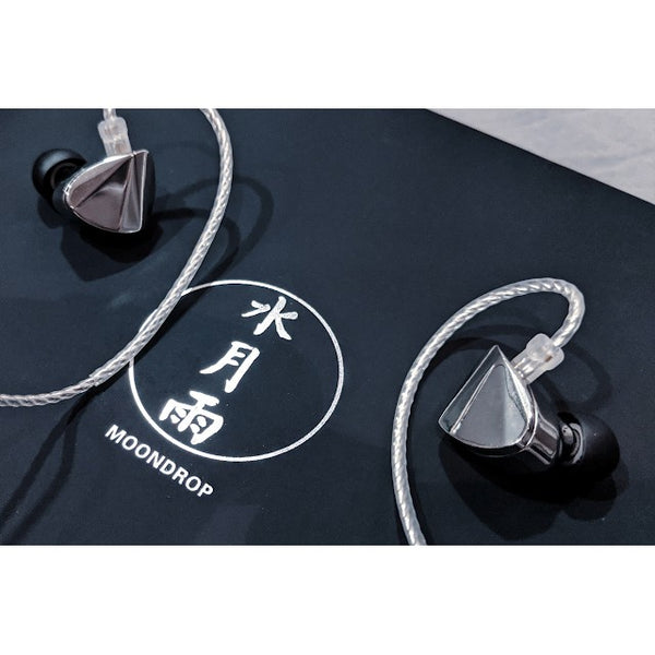 Moondrop KXXS 10mm Dynamic Driver IEM In-ear Monitor Earphone with DLC Diaphragm Metal Housing