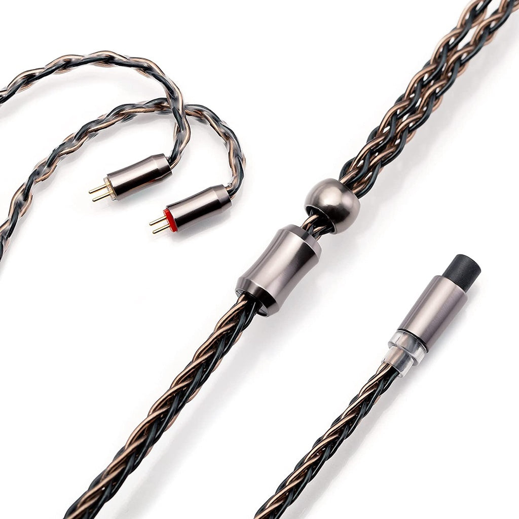 Kinera Leyding, In-Ear Monitors Upgrade Cable: 5N OFC Alloy Copper, 8 Core Silver-Plated Hybrid IEM Cable (Leyding)