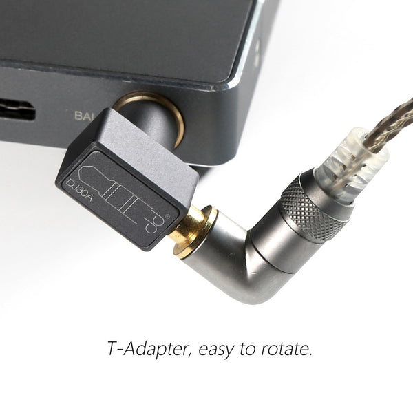 ddHifi DJ30A, 4.4mm to 3.5mm Adapter: 4.4mm Male to 3.5mm Female Adapter (DJ30 A, DJ 30A, DJ30 A)