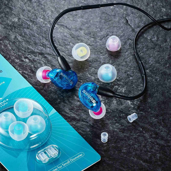 SpinFit CP100+ V2, Silicone Replacement Eartips (2 Pairs): with Adapter for IEM Premium Ear Tips (CP 100+ V2)