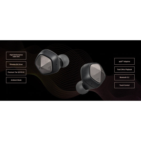 Astell&Kern UW100, True Wireless Earbuds: Premium In-Ear Wireless Bluetooth Earbuds TWS (Astell & Kern UW100)