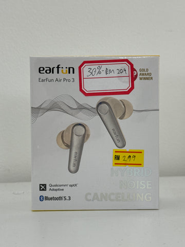 Clearance: Earfun Air Pro 3 White