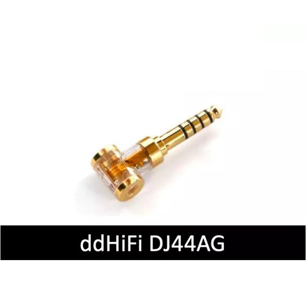 ddHifi DJ44AG or DJ35A, 2.5mm to 4.4mm Adapter: Balance Adapter (Updated Rhodium Edition)