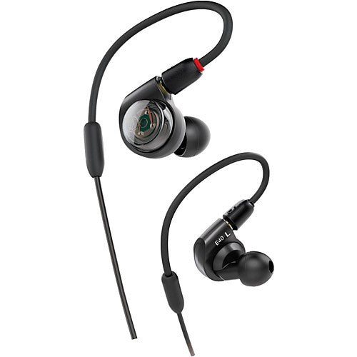 Audio Technica ATH-E40, In-Ear Monitors: Dual Phase Push-Pull Drivers Earphones IEM (ATHE40, ATH E40)