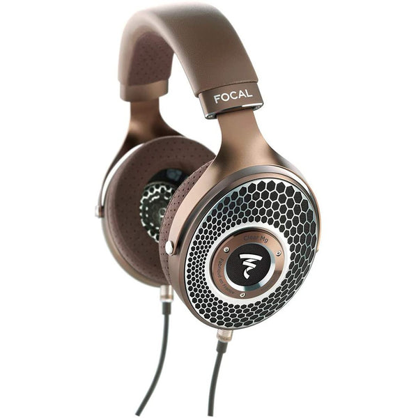 Focal Clear MG, Open Back Headphones: Made in France, with Magnesium M-Shaped Dome Dynamic Driver (Clear MG)