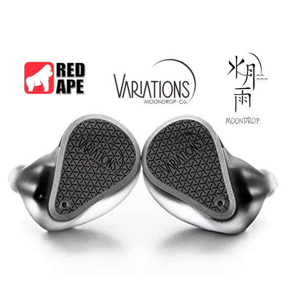 Moondrop Variations, In-Ear Monitors: 2EST + 2BA + 1DD Tribrid High-Resolution Earphones IEM (Variations)