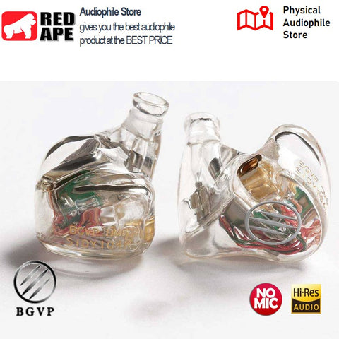 BGVP DM6, In-Ear Monitors: 5 Balanced Armature Drivers, HiFi Sound, MMCX Detachable Cable IEM (DM 6)