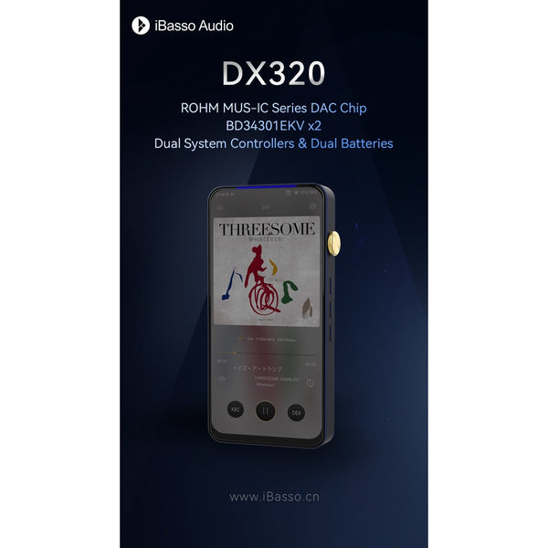 iBasso DX320 and DX320X, Digital Audio Player: Snapdragon 660 Octa-Core, 6GB RAM, 128GB DAP (DX320, DX320X)