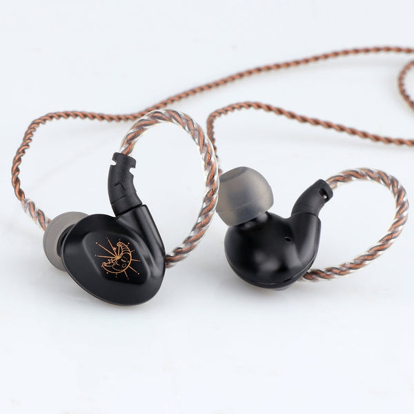 Blon Z200, In-Ear Monitors with Mic: HiFi 10mm Carbon Diaphragm Driver Earphones IEM (Z 200)